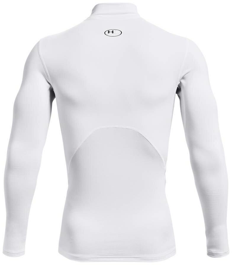 Under Armour ColdGear® Compression Mock herr termotröja, vit
