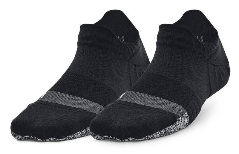 Under Armour Breathe 2 No Show Tab damstrumpor (2 par), svarta