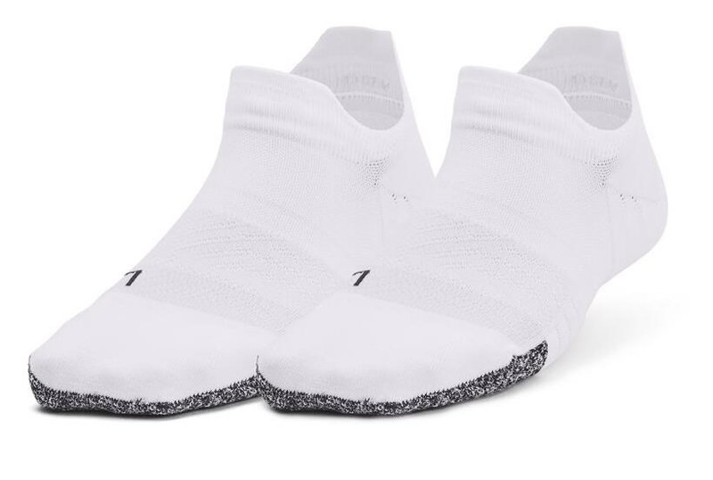 Under Armour Breathe 2 No Show Tab damstrumpor (2 par), vita
