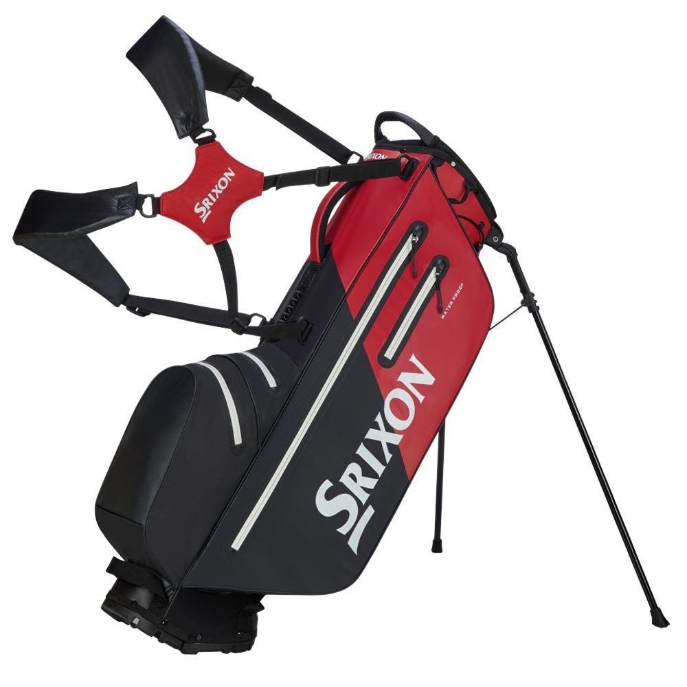 Srixon Waterproof stand bag, svart/röd