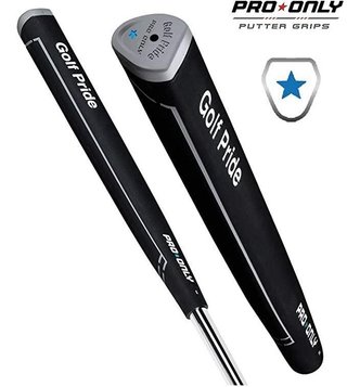 Golf Pride Pro Only Blue Star 81cc putter grip, svart