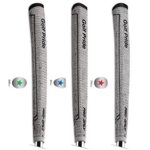 Golf Pride Pro Only Cord Green Star 88cc putter grip, grå