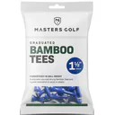 Masters Golf Masters Graduated Bamboo Tees 38mm (1 1/2"), 25-pack, blå