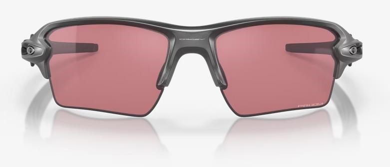 Oakley FLAK 2.0 XL unisex solglasögon, Prizm Dark Golf-linser/Steel-båge