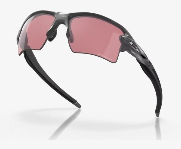Oakley FLAK 2.0 XL unisex solglasögon, Prizm Dark Golf-linser/Steel-båge