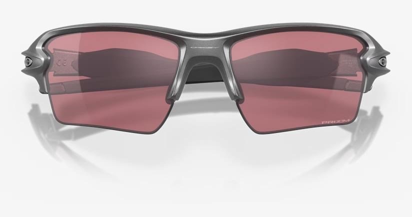 Oakley FLAK 2.0 XL unisex solglasögon, Prizm Dark Golf-linser/Steel-båge