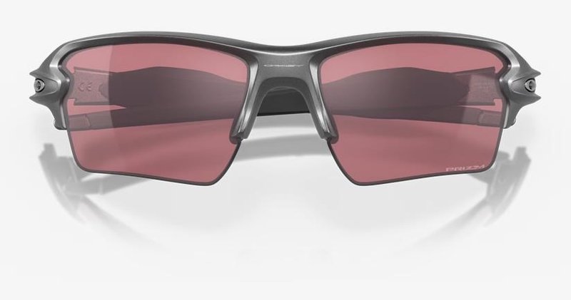 Oakley FLAK 2.0 XL unisex solglasögon, Prizm Dark Golf-linser/Steel-båge