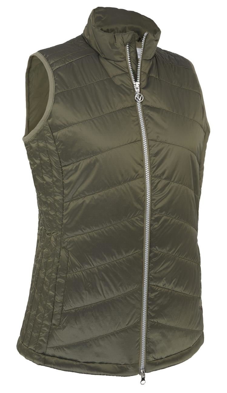 Callaway Primaloft Quilted damväst, industrial green