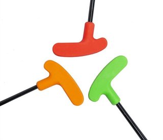 Longridge Rubber Two Way putter 24", röd