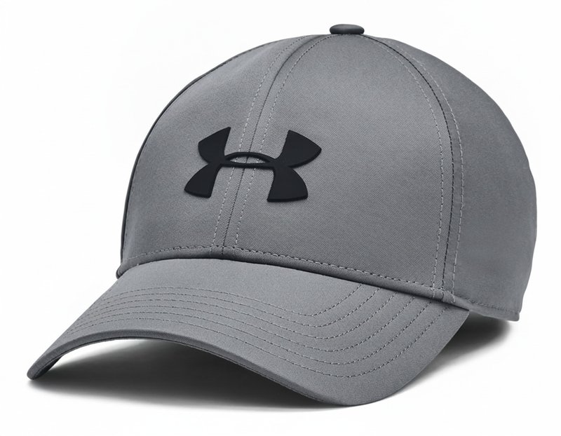 Under Armour Blitzing Low Storm Adj herr keps, pitch gray/black