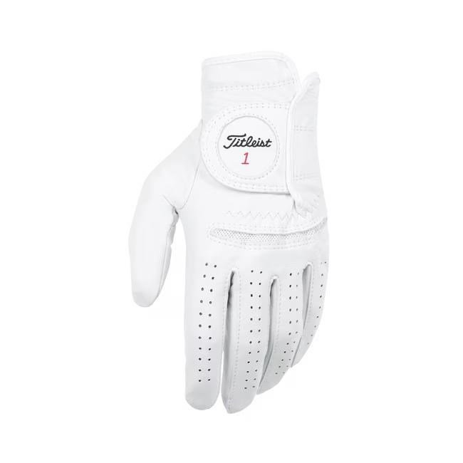 Titleist Perma-Soft herr golfhandske, vit