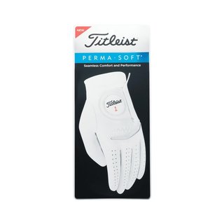 Titleist Perma-Soft Cadet herr golfhandske, vit