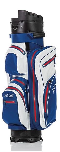 JuCad Manager Dry cart bag, blå/vit/röd