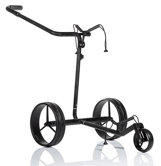 JuCad Carbon Travel Nero SV 2.0 elektrisk trolley, svart
