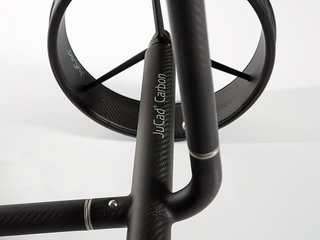 JuCad Carbon Travel Nero SV 2.0 elektrisk trolley, svart
