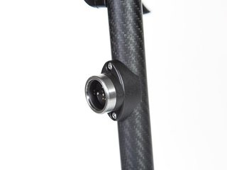 JuCad Carbon Travel Nero SV 2.0 elektrisk trolley, svart