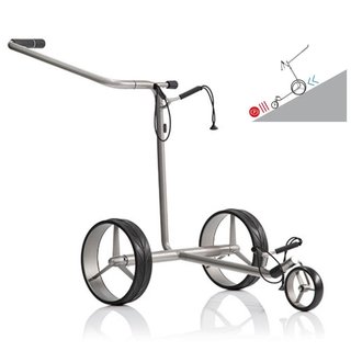 JuStar Silver 1.0 elektrisk vagn, stříbrná