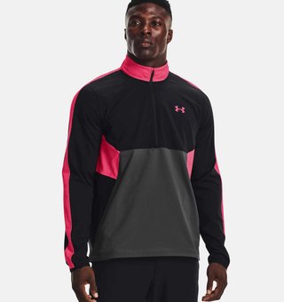 Under Armour Storm Windstrike 1/2 Zip herr jacka, svart/jet gray