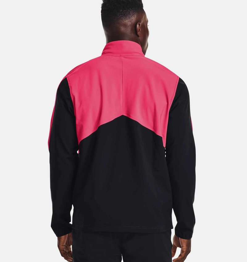 Under Armour Storm Windstrike 1/2 Zip herr jacka, svart/jet gray
