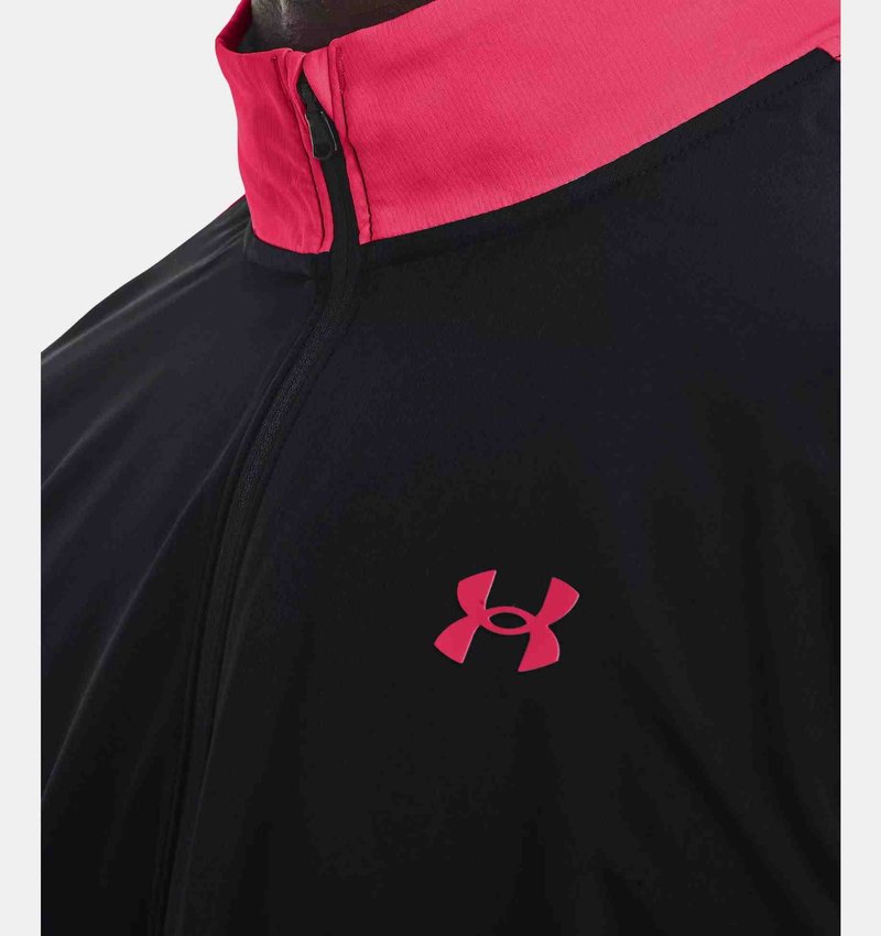 Under Armour Storm Windstrike 1/2 Zip herr jacka, svart/jet gray