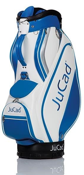JuCad Pro cart bag, blå/vit
