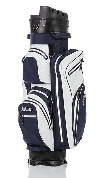 JuCad Manager Dry cart bag, vit/blå