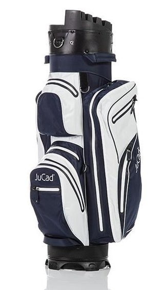 JuCad Manager Dry cart bag, vit/blå