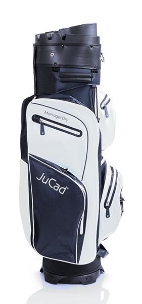 JuCad Manager Dry cart bag, vit/blå
