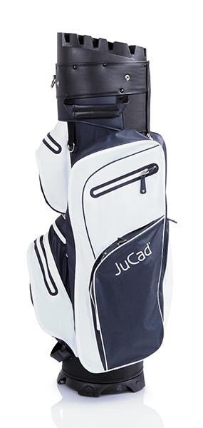 JuCad Manager Dry cart bag, vit/blå