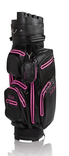 JuCad Manager Dry cart bag, svart/rosa