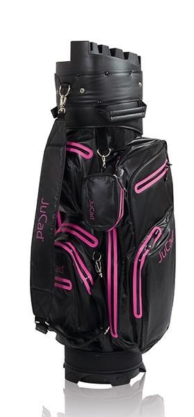 JuCad Manager Dry cart bag, svart/rosa