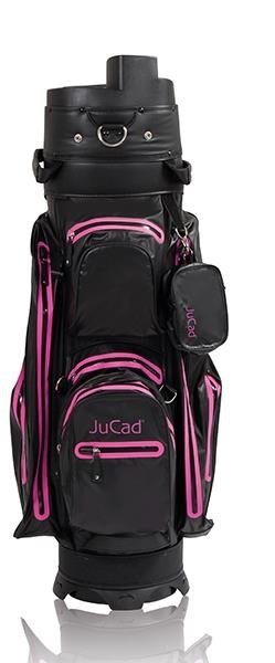JuCad Manager Dry cart bag, svart/rosa