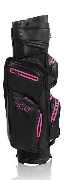JuCad Manager Dry cart bag, svart/rosa
