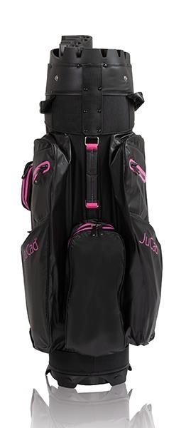 JuCad Manager Dry cart bag, svart/rosa
