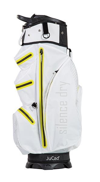 JuCad Silence Dry cart bag, vit/gul