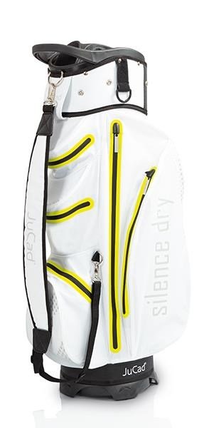 JuCad Silence Dry cart bag, vit/gul
