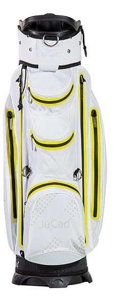 JuCad Silence Dry cart bag, vit/gul