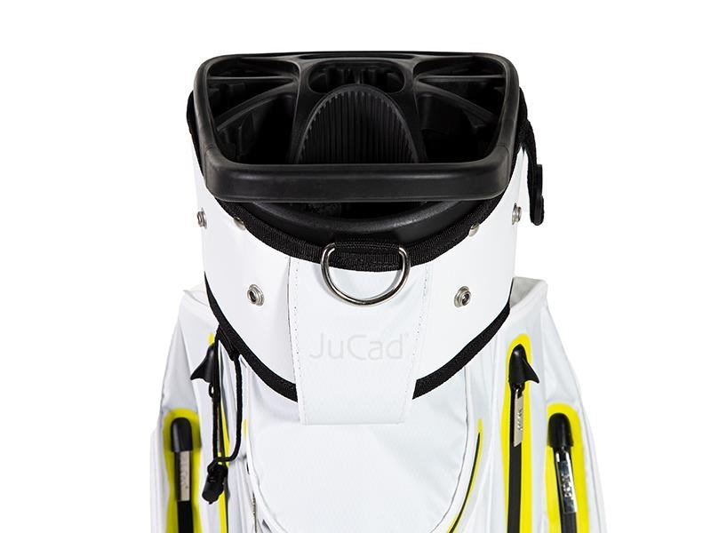 JuCad Silence Dry cart bag, vit/gul
