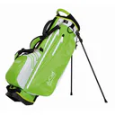 JuCad Waterproof 2in1 stand bag, grön/vit