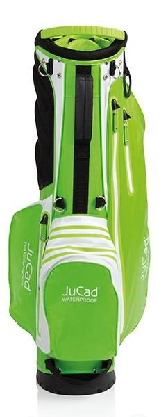 JuCad Waterproof 2in1 stand bag, grön/vit