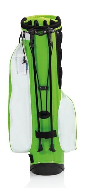 JuCad Waterproof 2in1 stand bag, grön/vit