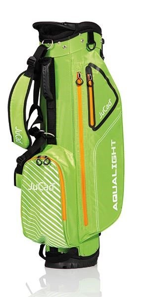 JuCad Aqualight Waterproof 2in1 stand bag, grön/vit