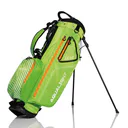 JuCad Aqualight Waterproof 2in1 stand bag, grön/vit