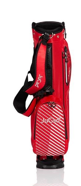 JuCad Aqualight Waterproof 2in1 stand bag, röd/vit