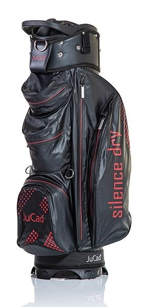 JuCad Silence Dry cart bag, svart/röd