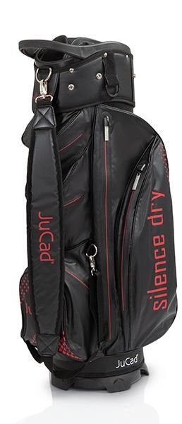 JuCad Silence Dry cart bag, svart/röd