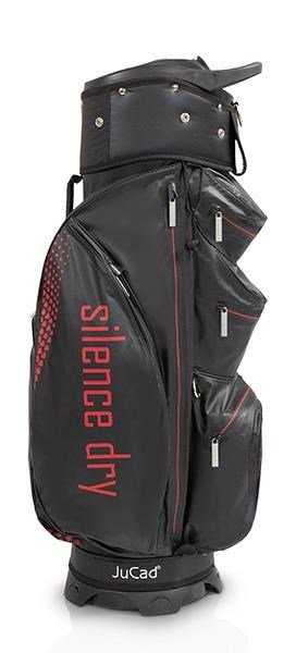 JuCad Silence Dry cart bag, svart/röd