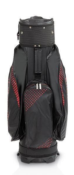 JuCad Silence Dry cart bag, svart/röd