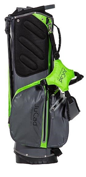 JuCad Waterproof 2in1 stand bag, grå/grön