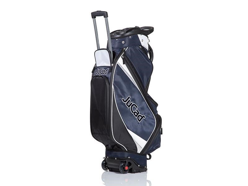 JuCad Bag To Roll cart bag med hjul, svart